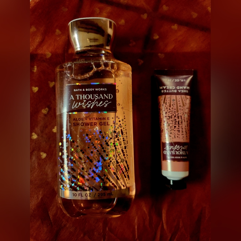 Bath & Body Works A Thousand Wishes Shower Gel & Hand Cream Set